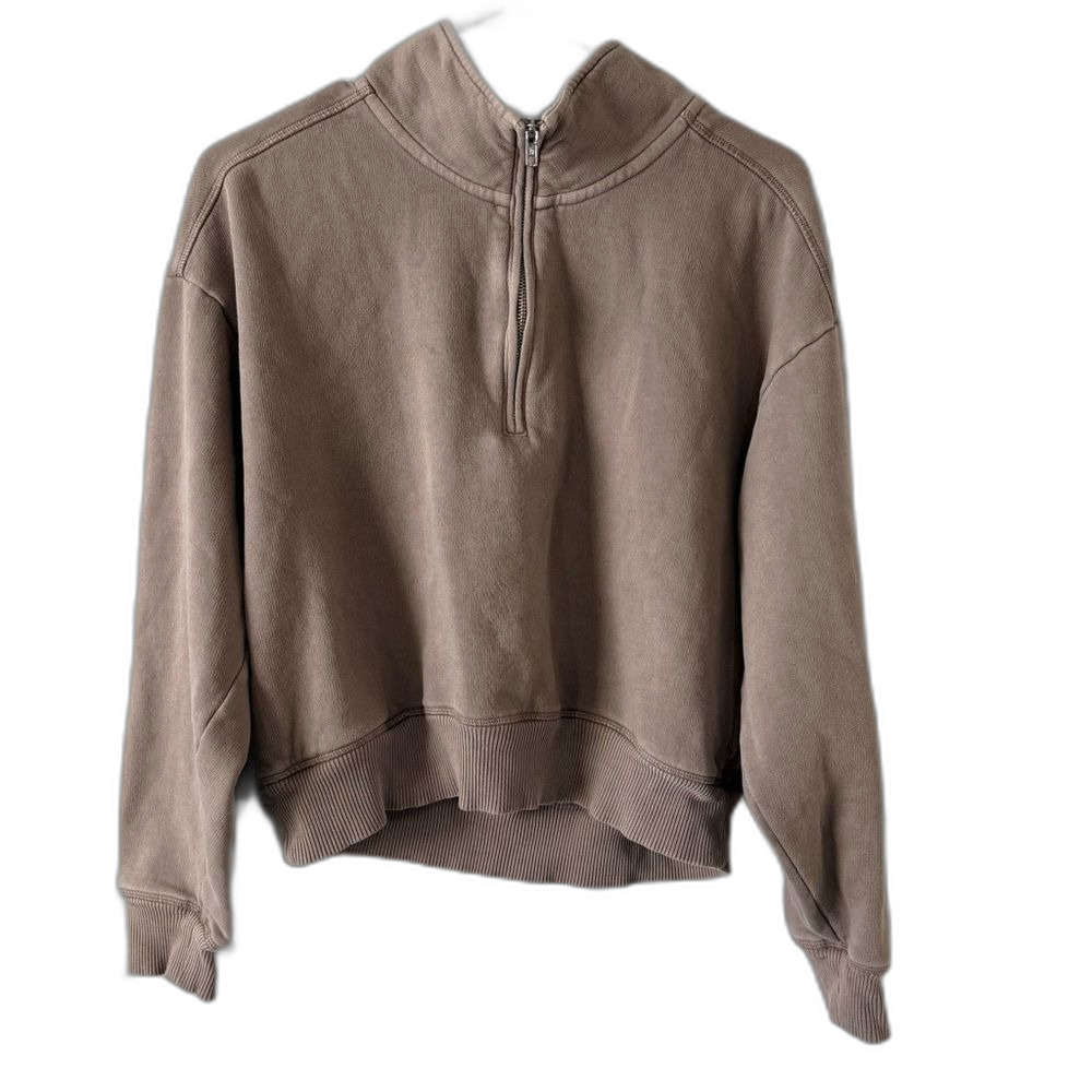 PINK Victoria's Secret Quarter Zip Pullover Sweatshirt